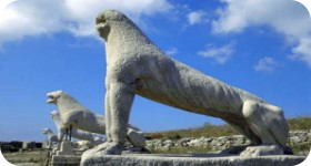 Delos. The sacred island of antiquity